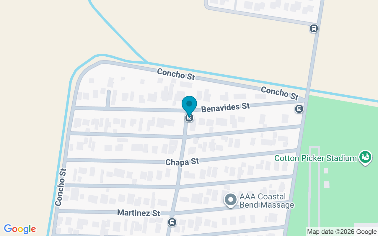 Map showing the location of Canales @ Benevides