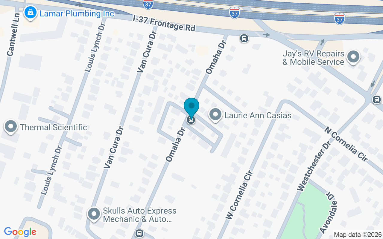 Map showing the location of Omaha