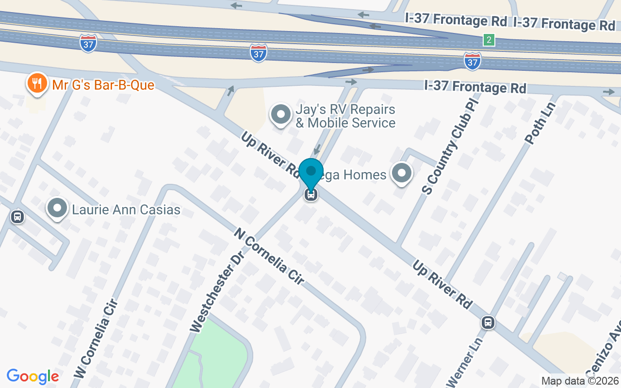 Map showing the location of Up River @ Westchester
