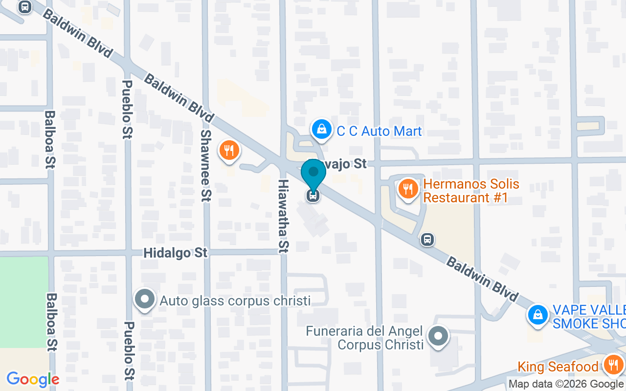 Map showing the location of Baldwin @ Hiawa