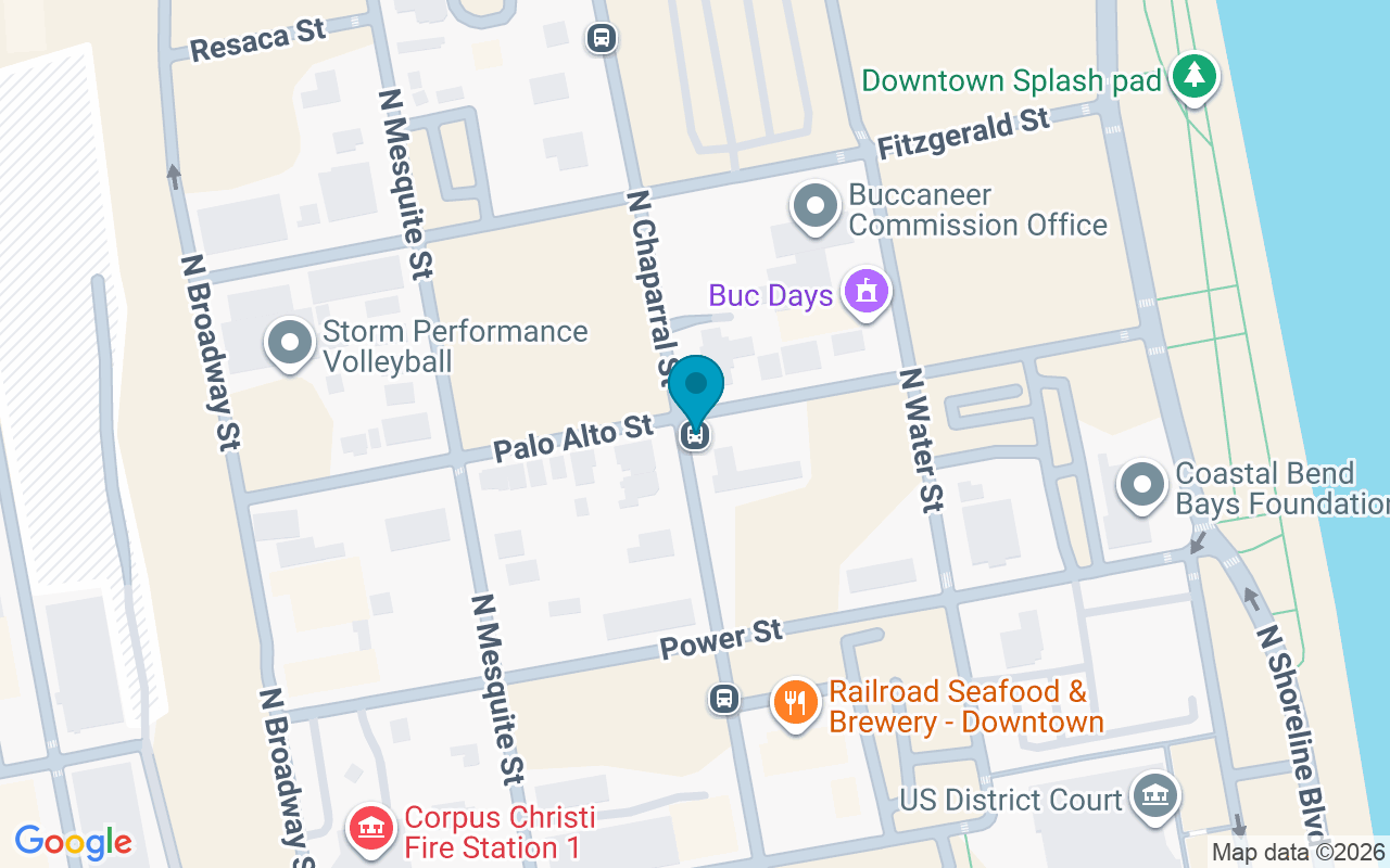 Map showing the location of Chaparral @ Palo Alto