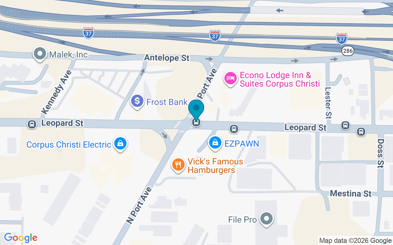Map showing the location of Leopard @ Port