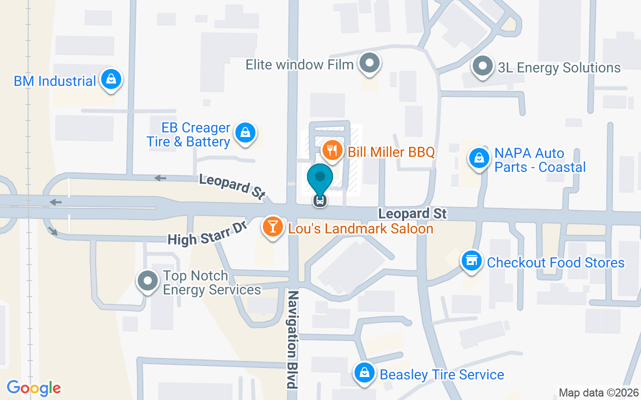 Map showing the location of Leopard @ Navigation