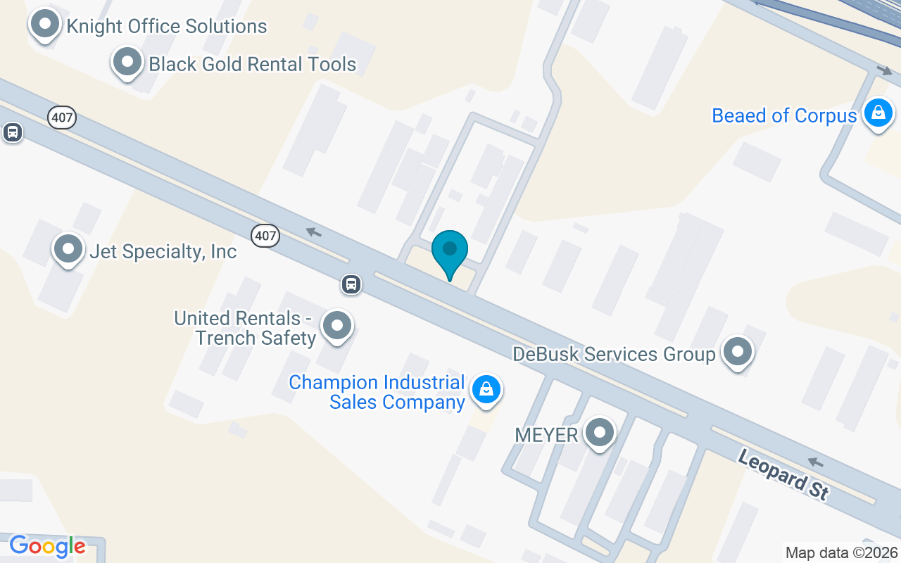 Map showing the location of 6810 Leopard