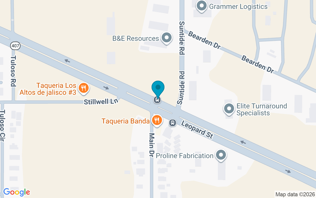 Map showing the location of Leopard @ Suntide
