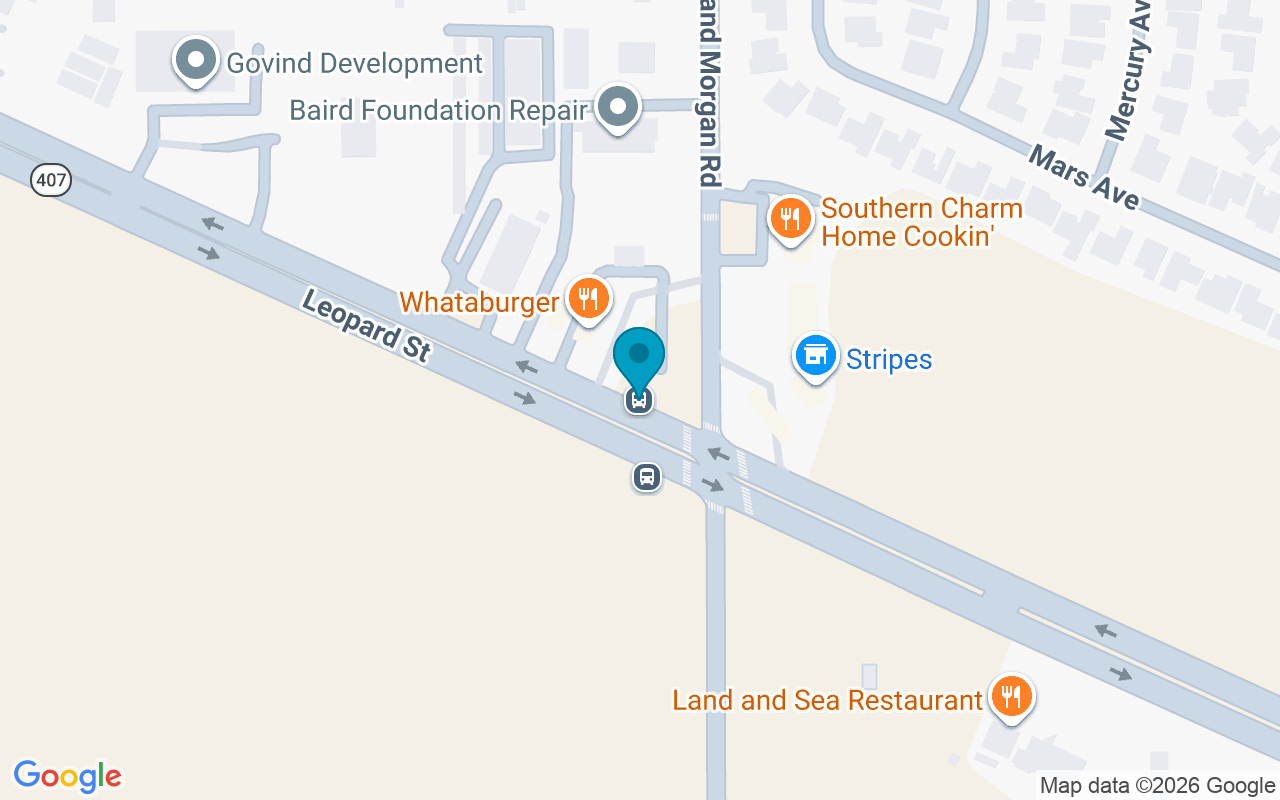 Map showing the location of Leopard @ Randmorgan