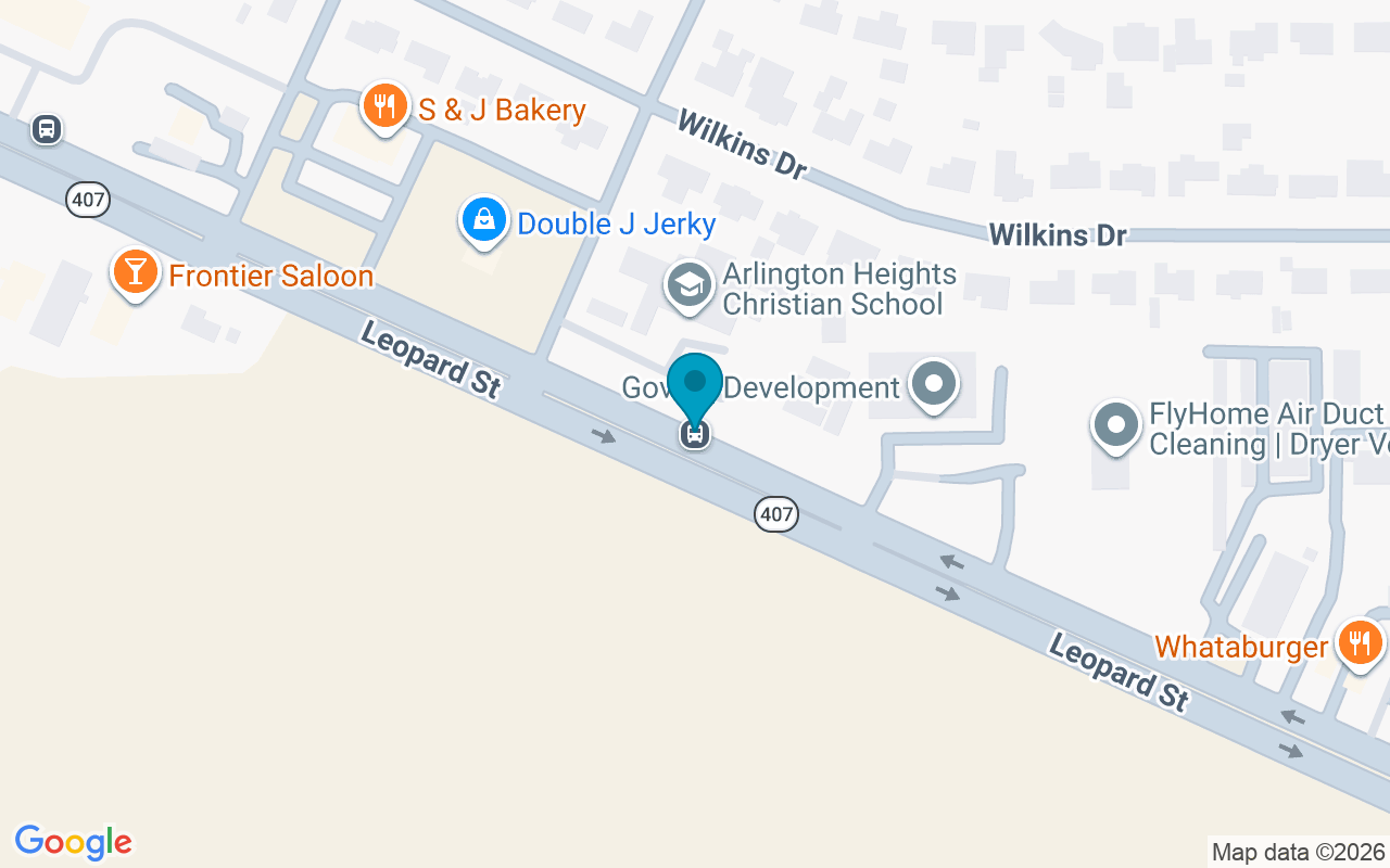 Map showing the location of Leopard @ Buckingham
