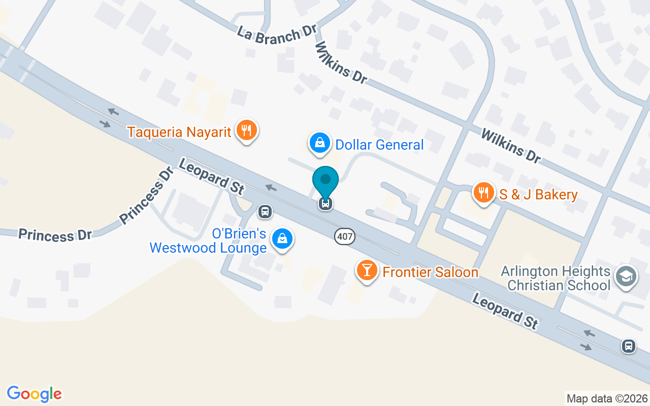 Map showing the location of Leopard @ Linn