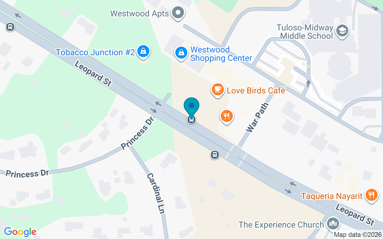 Map showing the location of Leopard @ War Path