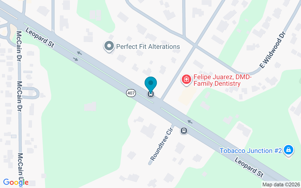 Map showing the location of Leopard @ Rollingacres