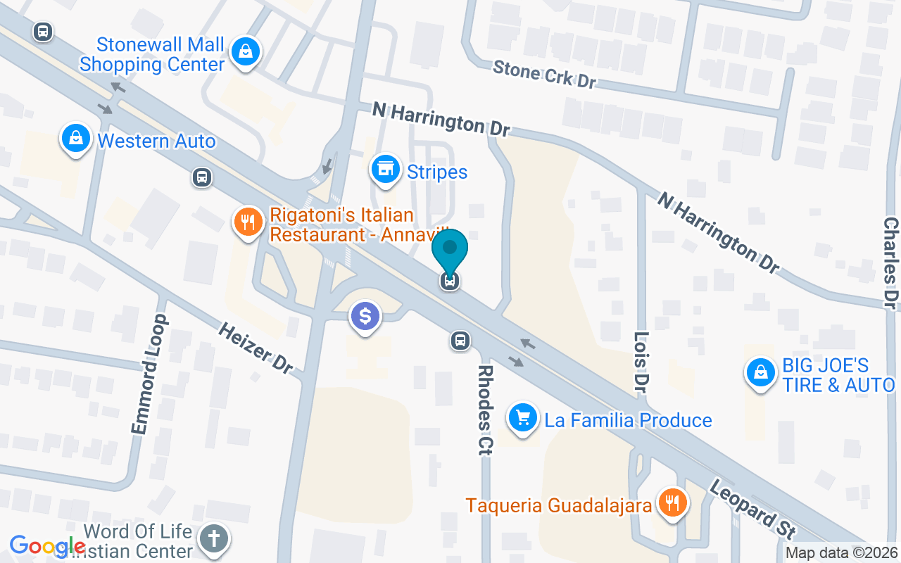 Map showing the location of Leopard @ McKenzie