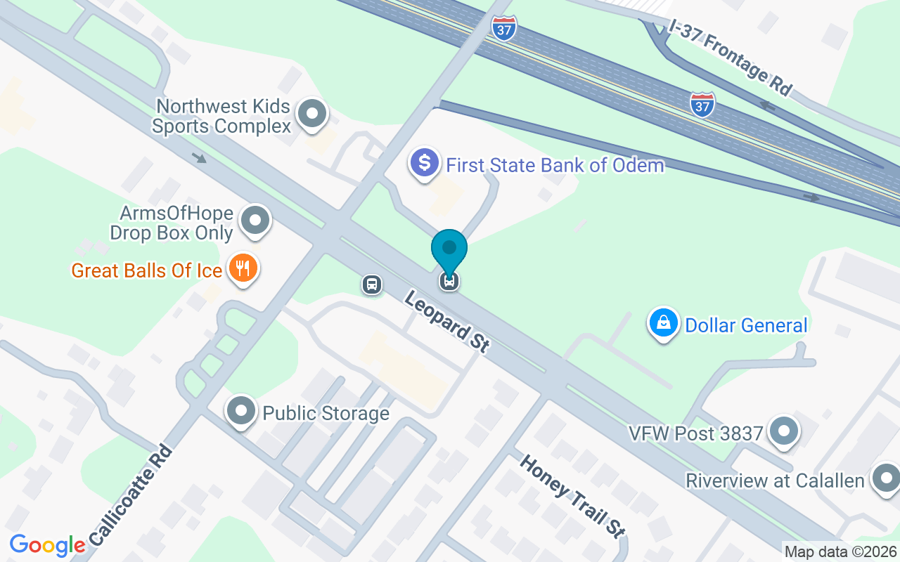 Map showing the location of Leopard @ Callicoate