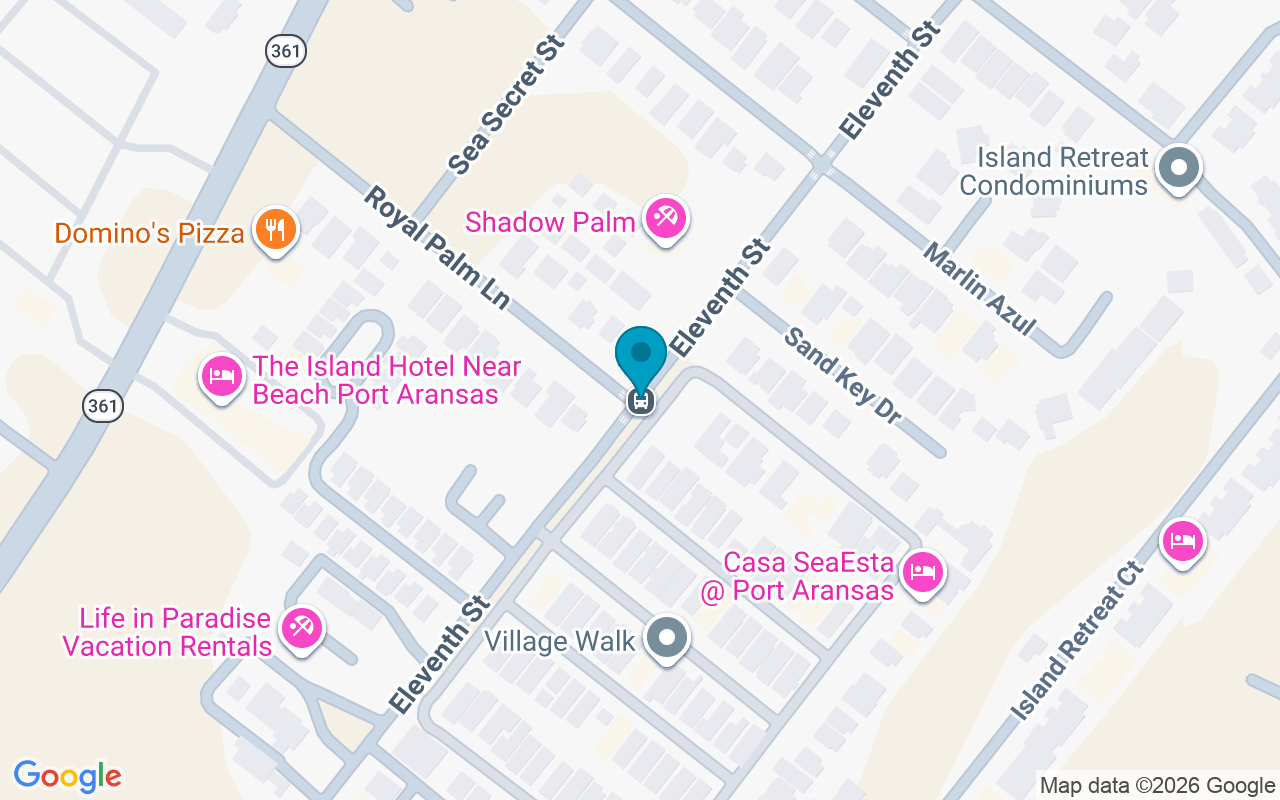 Map showing the location of 11th @ Royal Palm
