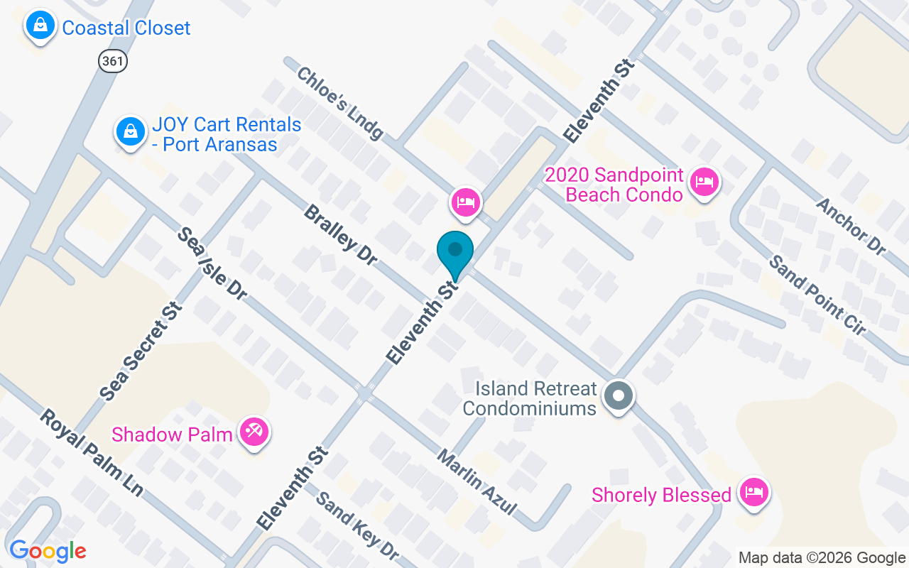 Map showing the location of 11th @ Island Retreat