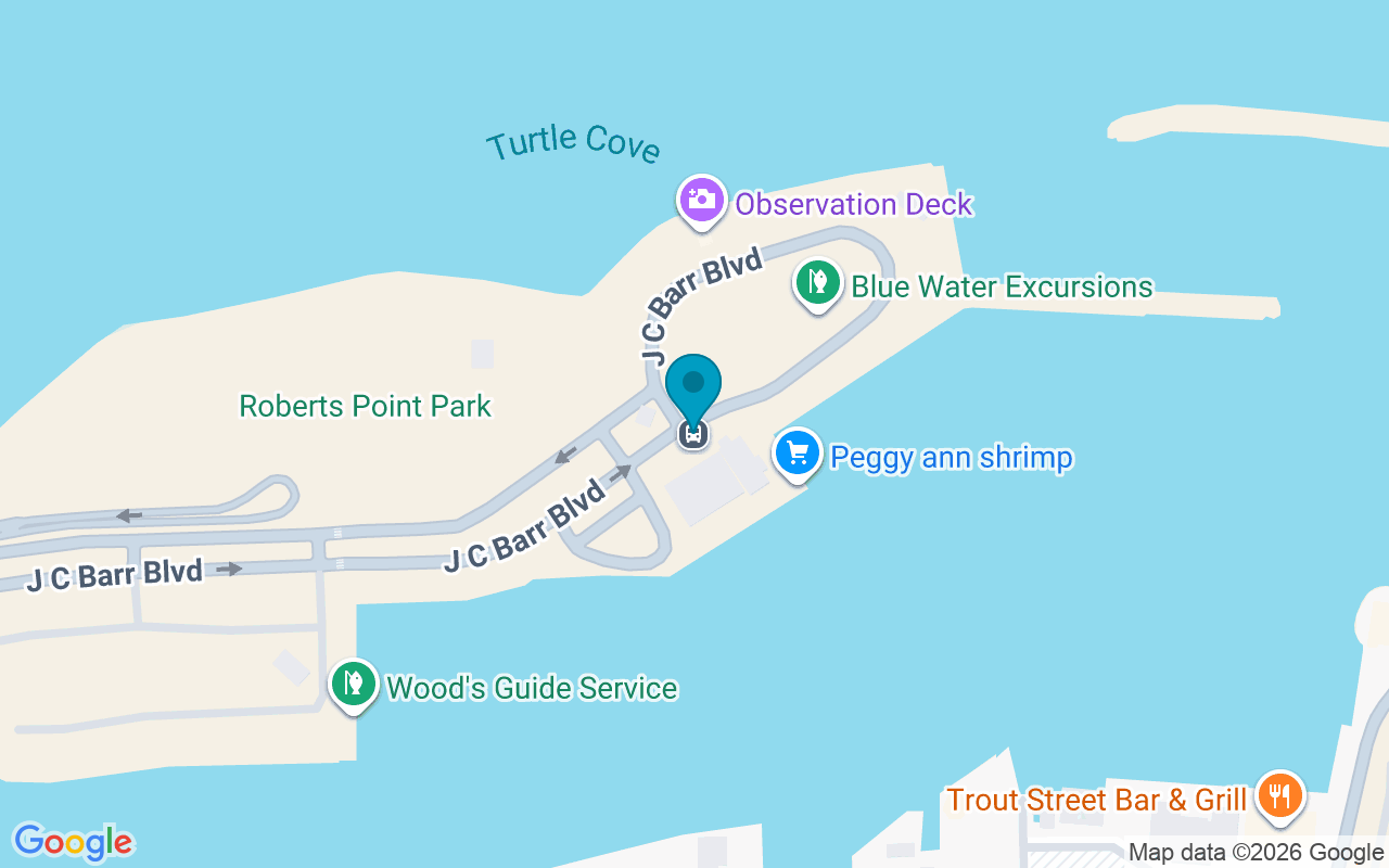 Map showing the location of Marina