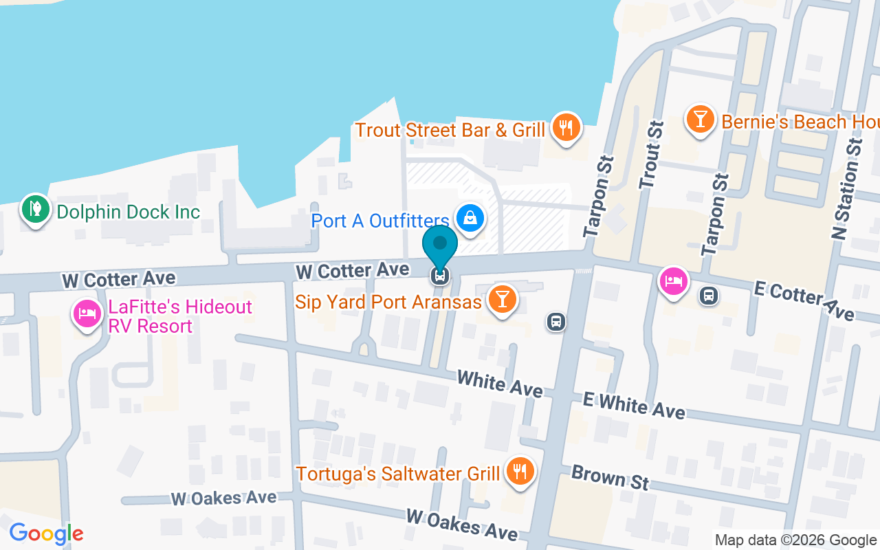 Map showing the location of 135 Cotter @ Port-a