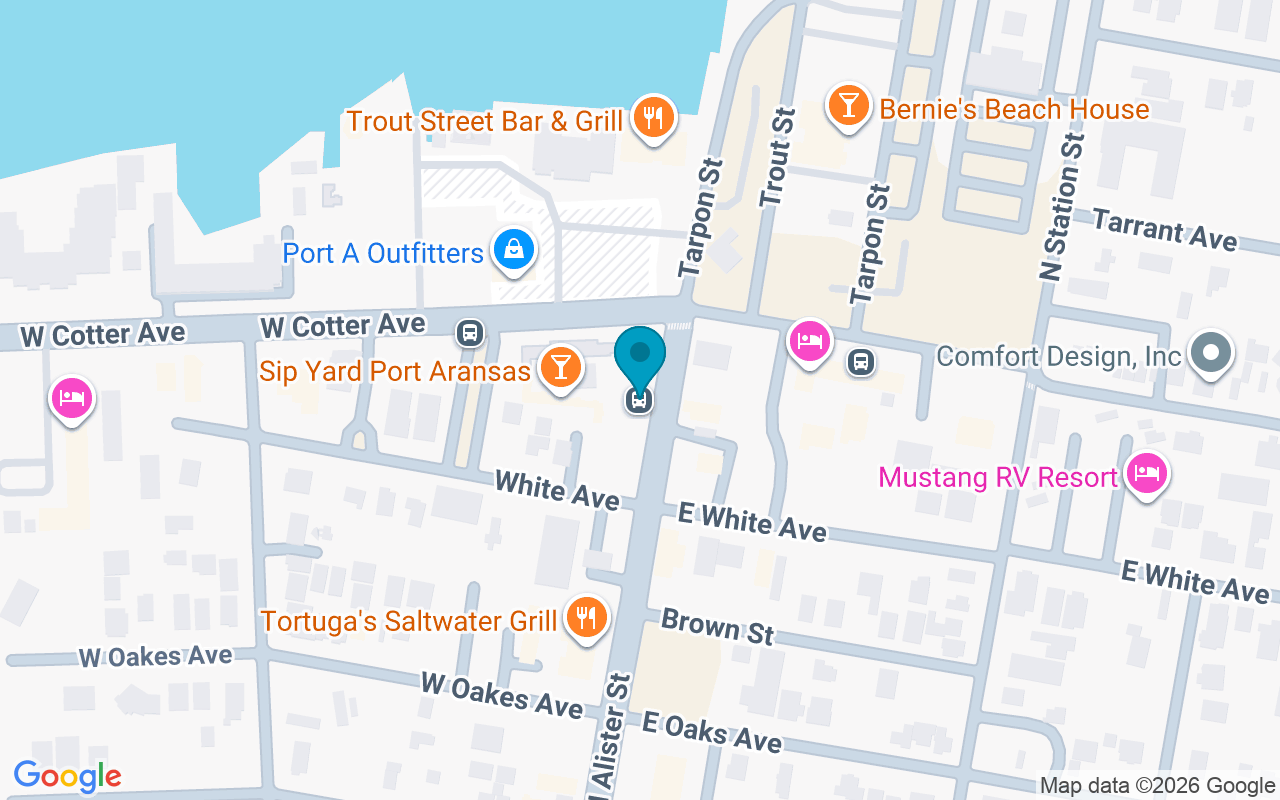 Map showing the location of Allister @ Cotter