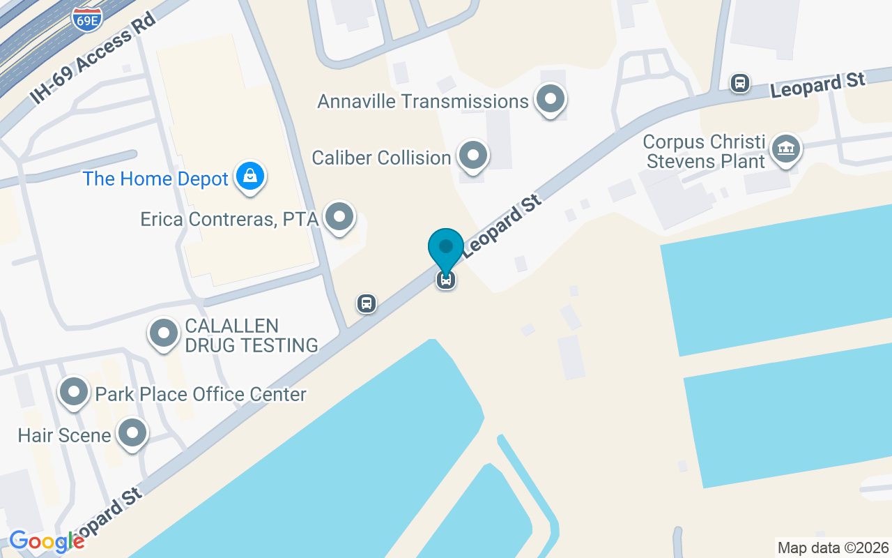 Map showing the location of 13330 Leopard