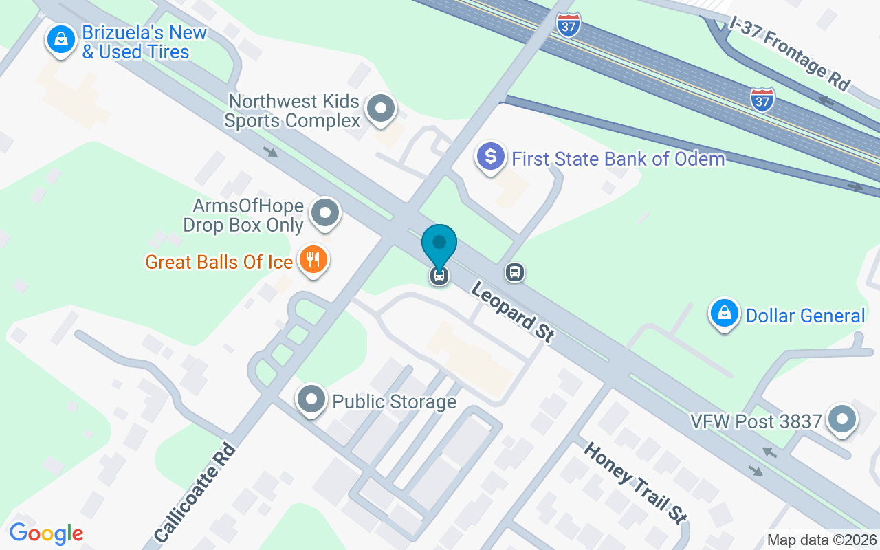 Map showing the location of Leopard @ Callicoate