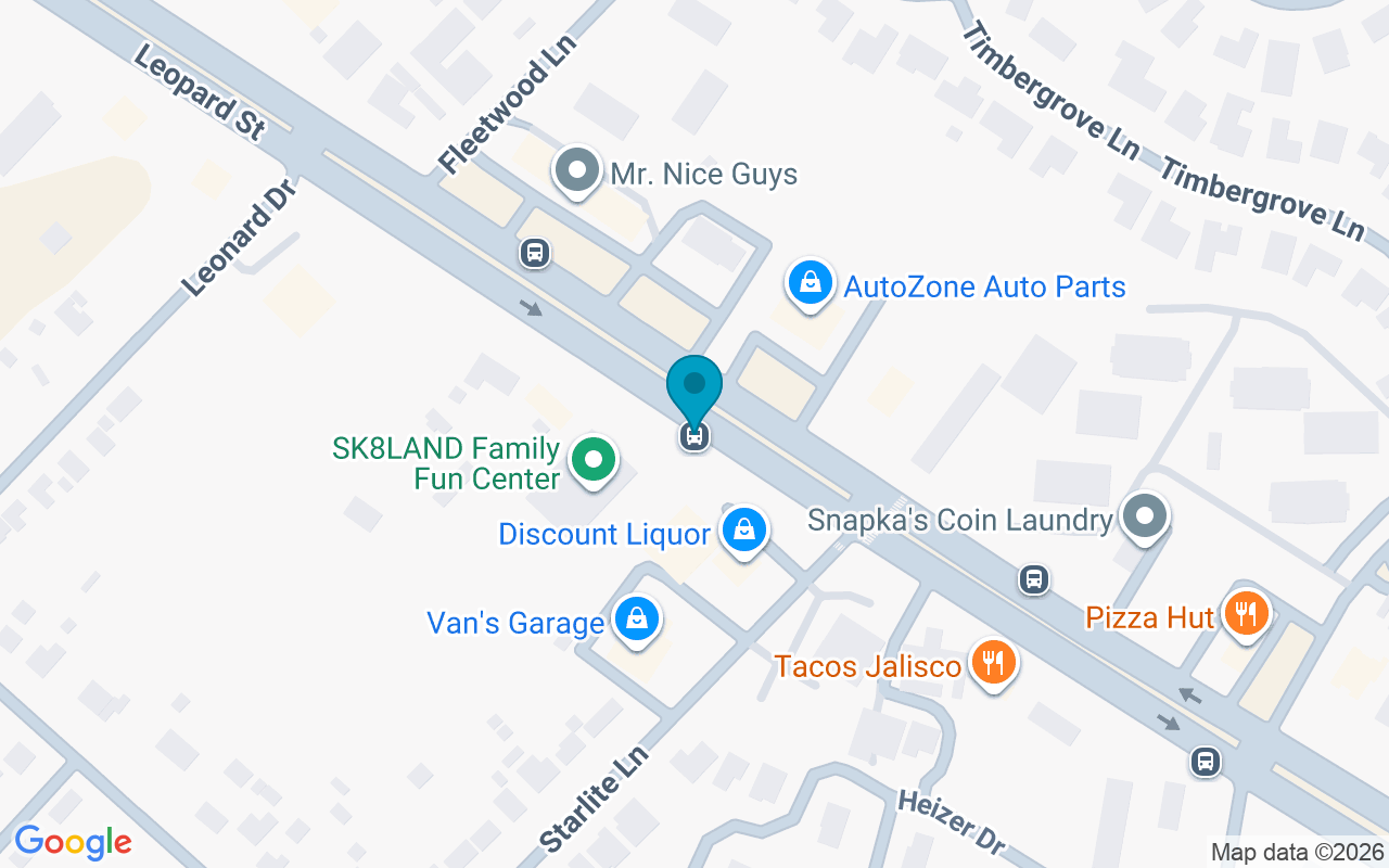 Map showing the location of Leopard @ Starlite