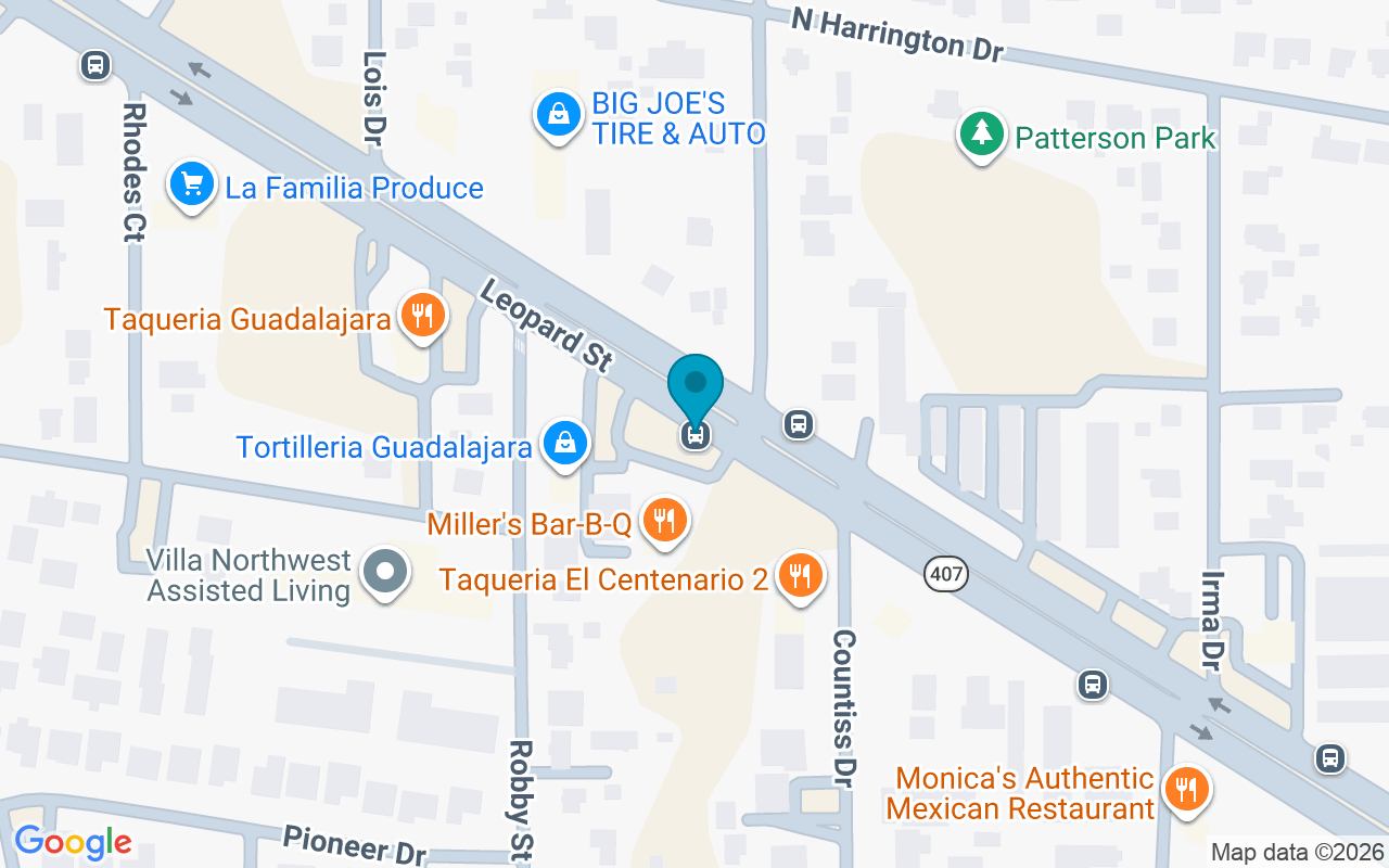Map showing the location of Leopard @ Countiss