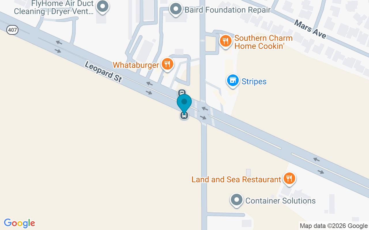 Map showing the location of Leopard @ Randmorgan