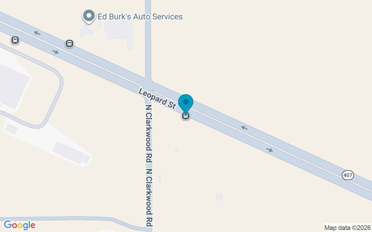 Map showing the location of Leopard @ Clarkwood