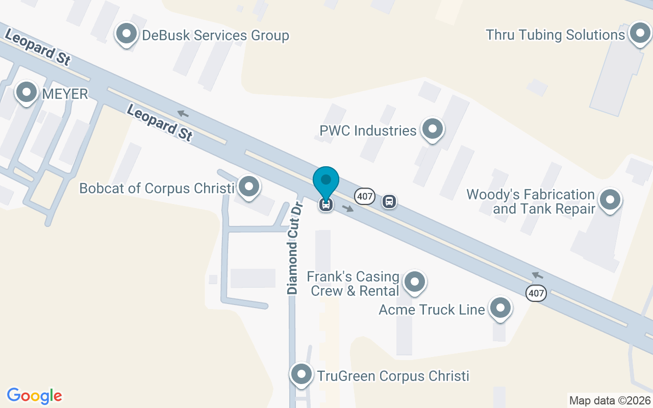 Map showing the location of Leopard @ Diamondcut