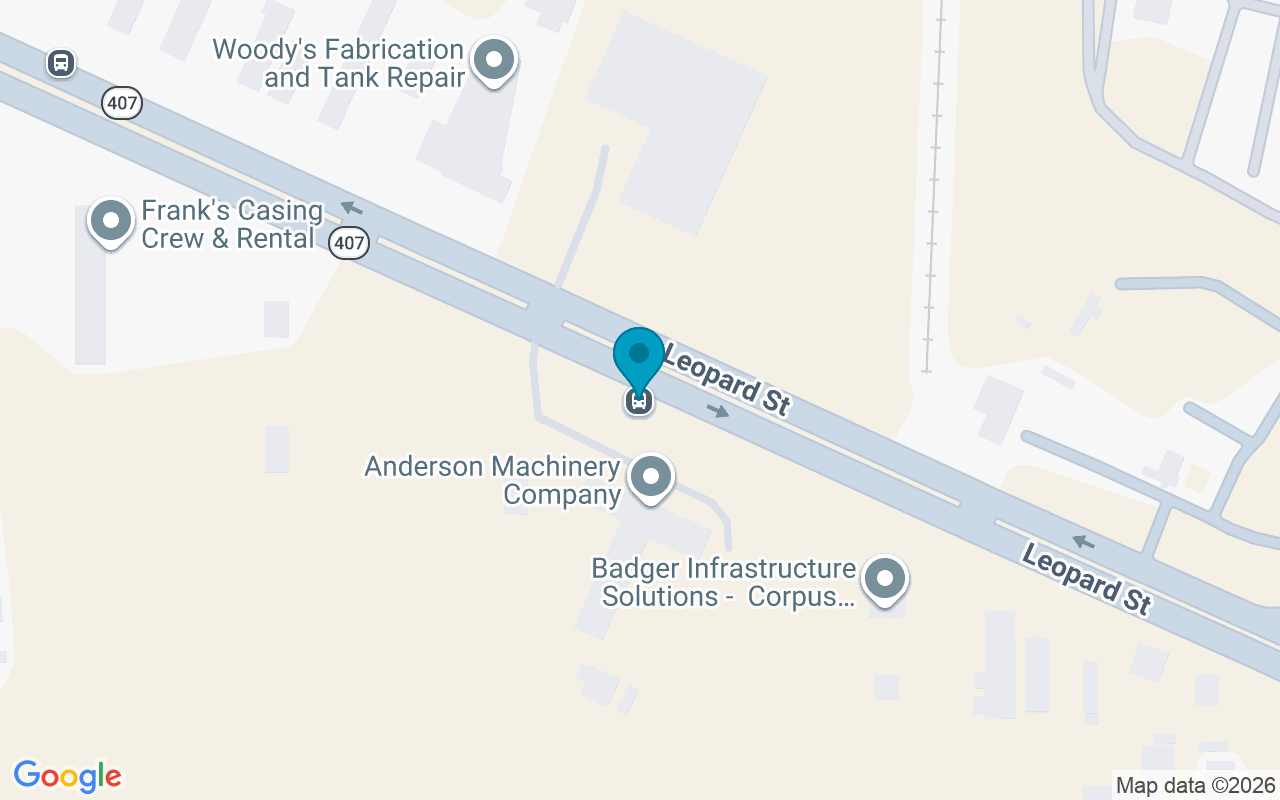 Map showing the location of Leopard
