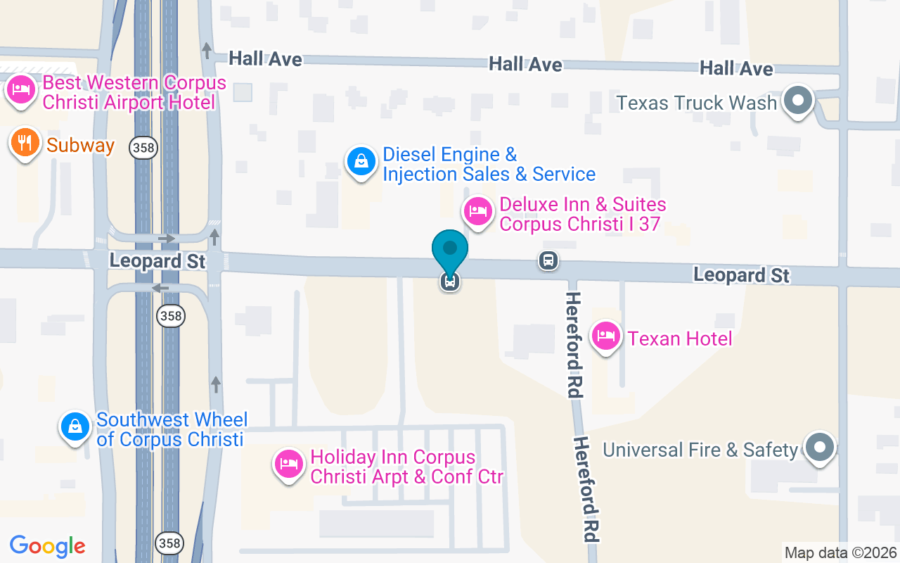 Map showing the location of Leopard @ Hereford