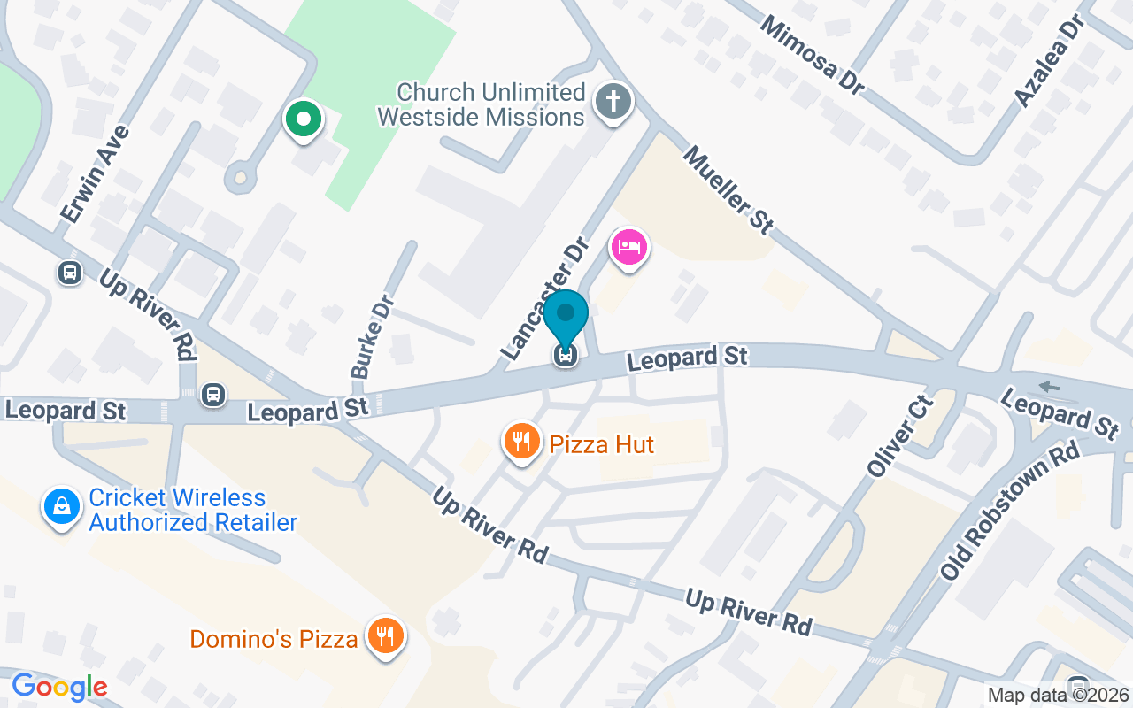 Map showing the location of Leopard @ Lancaster
