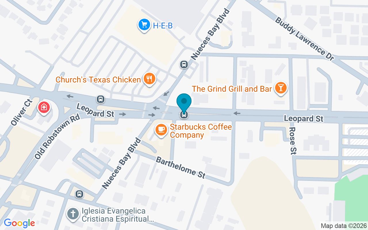 Map showing the location of Leopard @ Nuecesbay