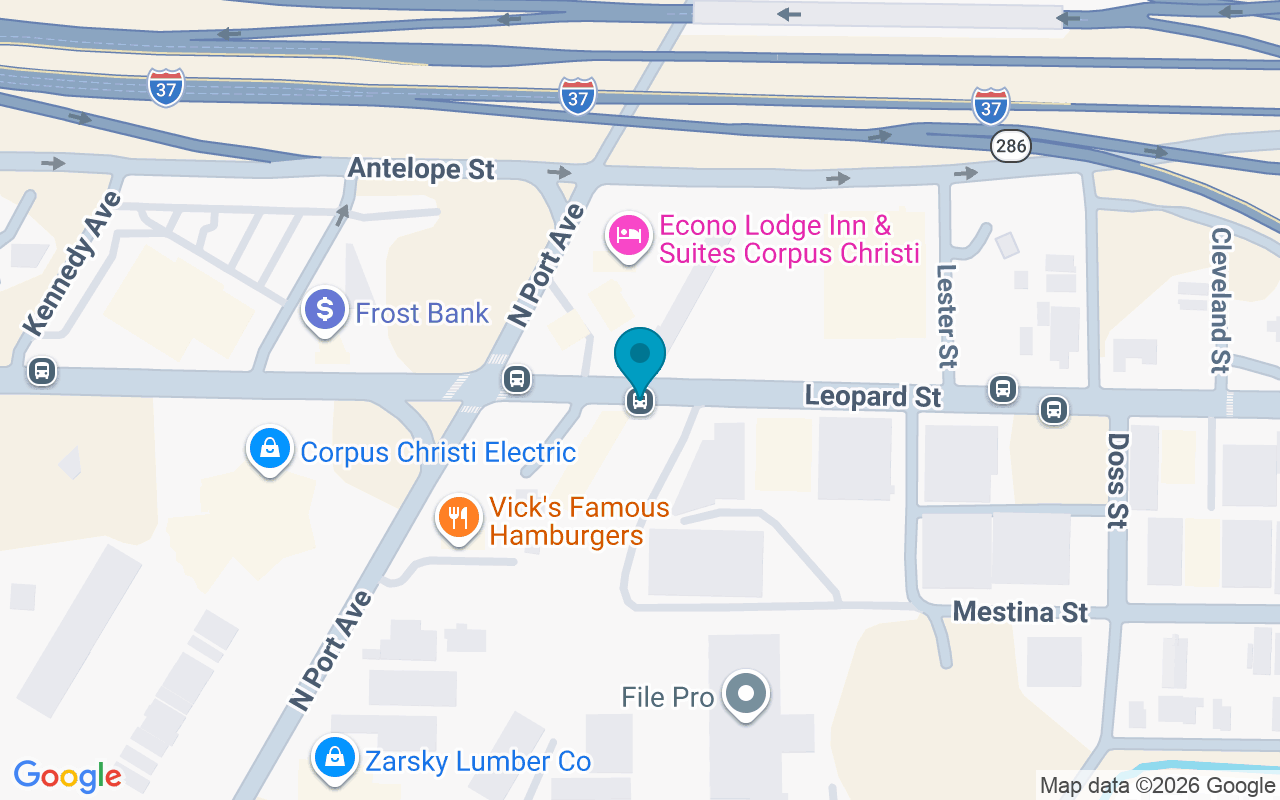 Map showing the location of Leopard @ Port