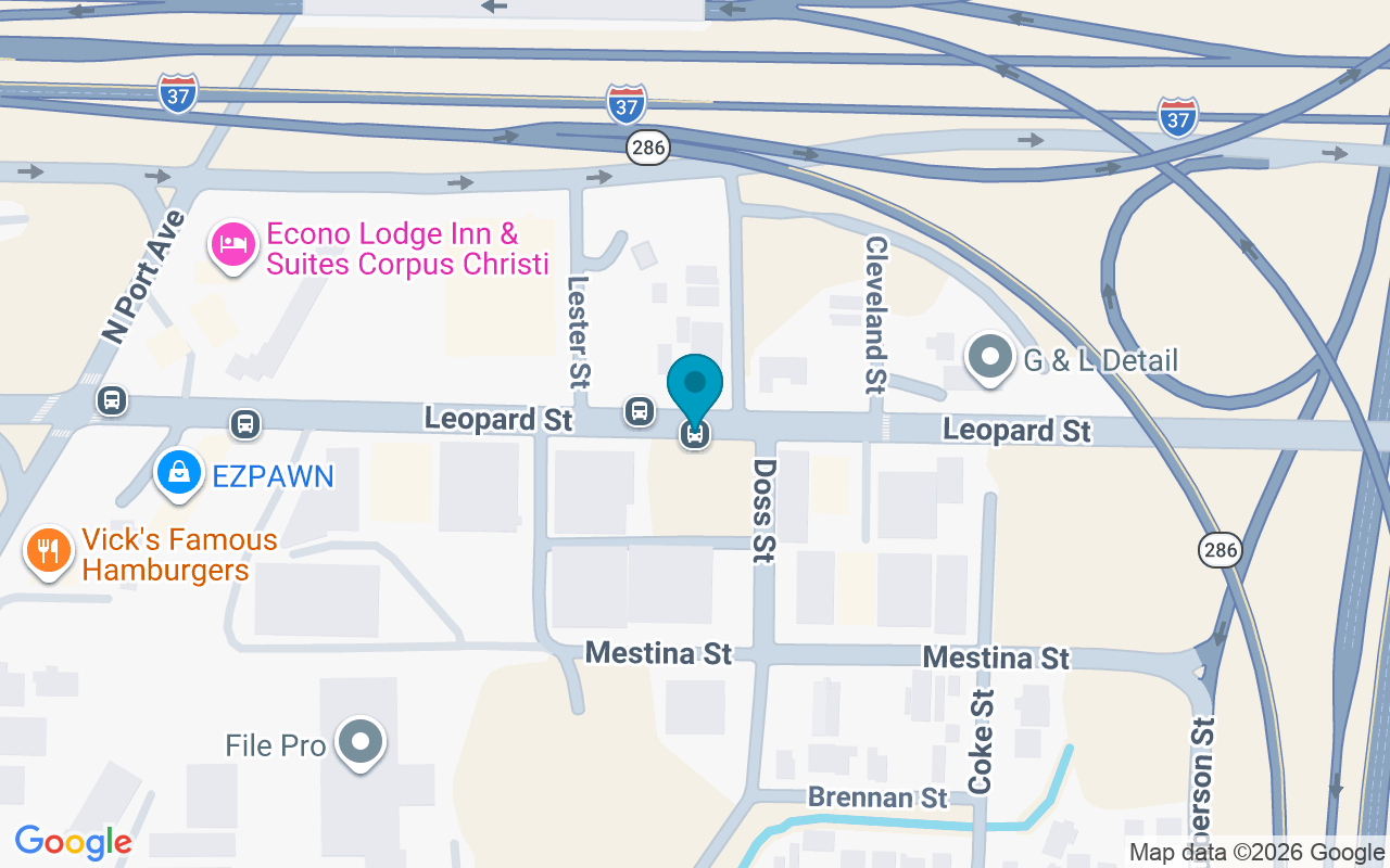 Map showing the location of Leopard @ Doss