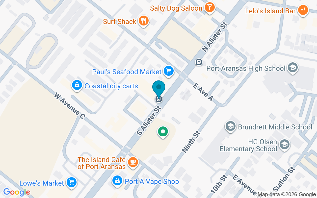 Map showing the location of Alister @ Ave A