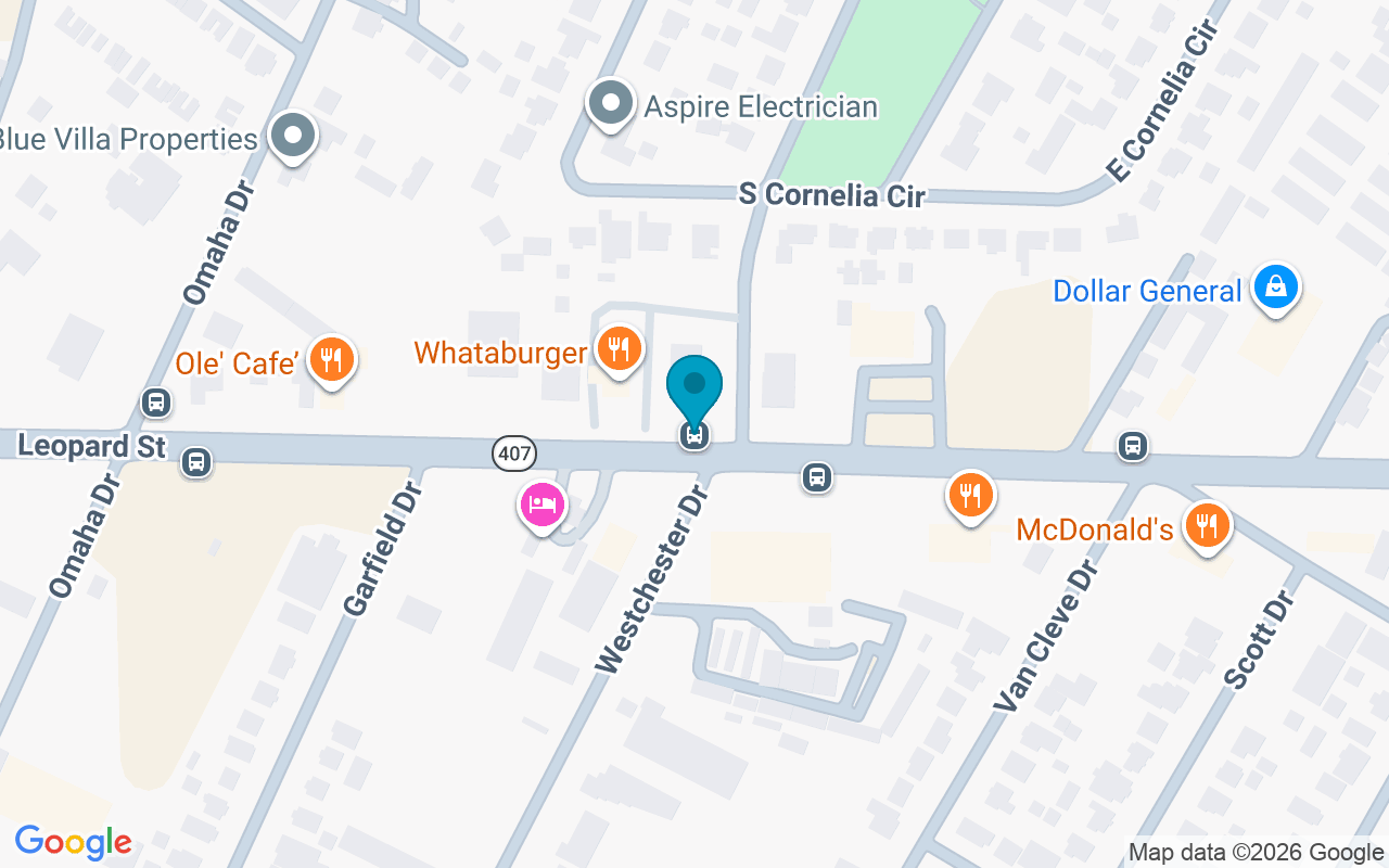 Map showing the location of Leopard @ Westchester