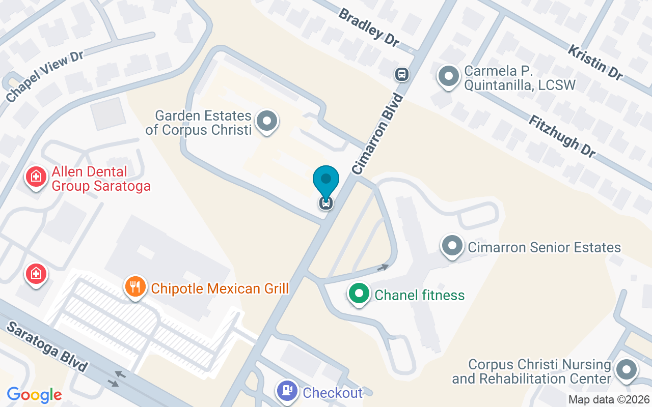 Map showing the location of Cimarron
