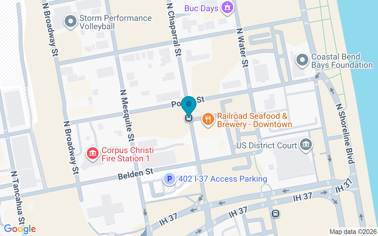 Map showing the location of Chaparral @ Power
