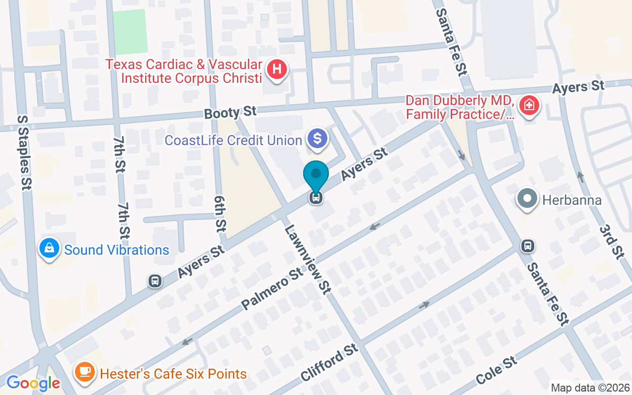 Map showing the location of Ayers @ Lawnviewfars