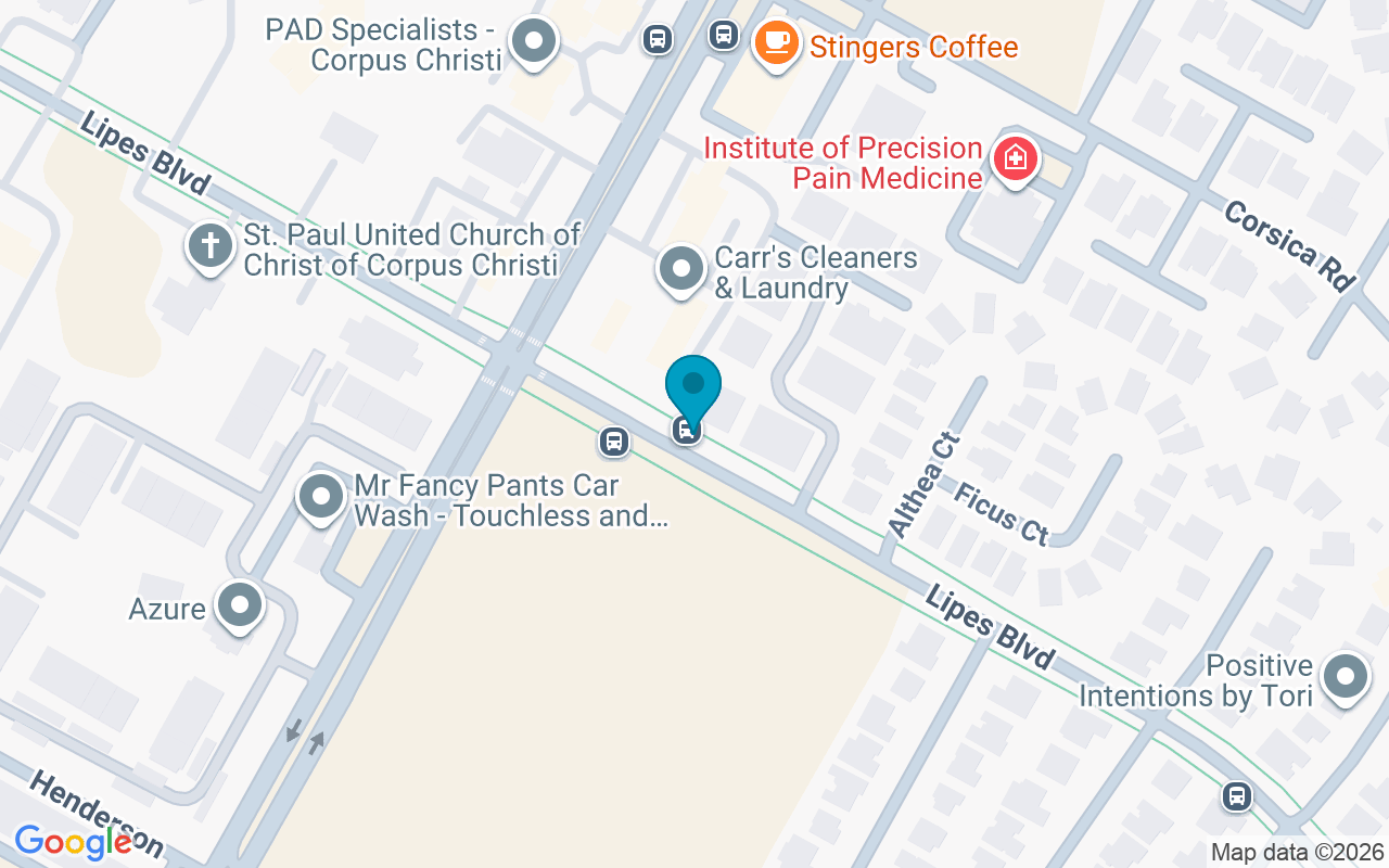Map showing the location of Lipes @ Staples
