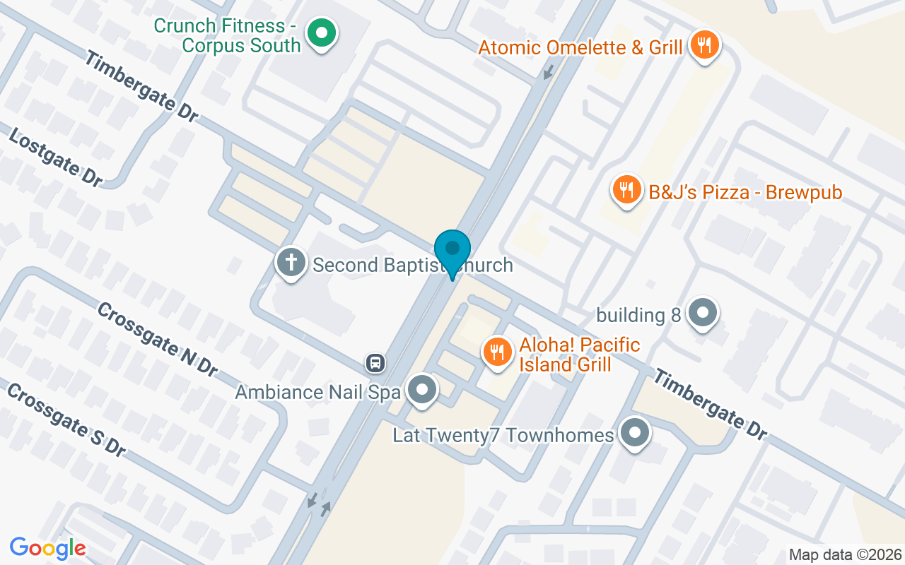 Map showing the location of Staples @ Timbergate