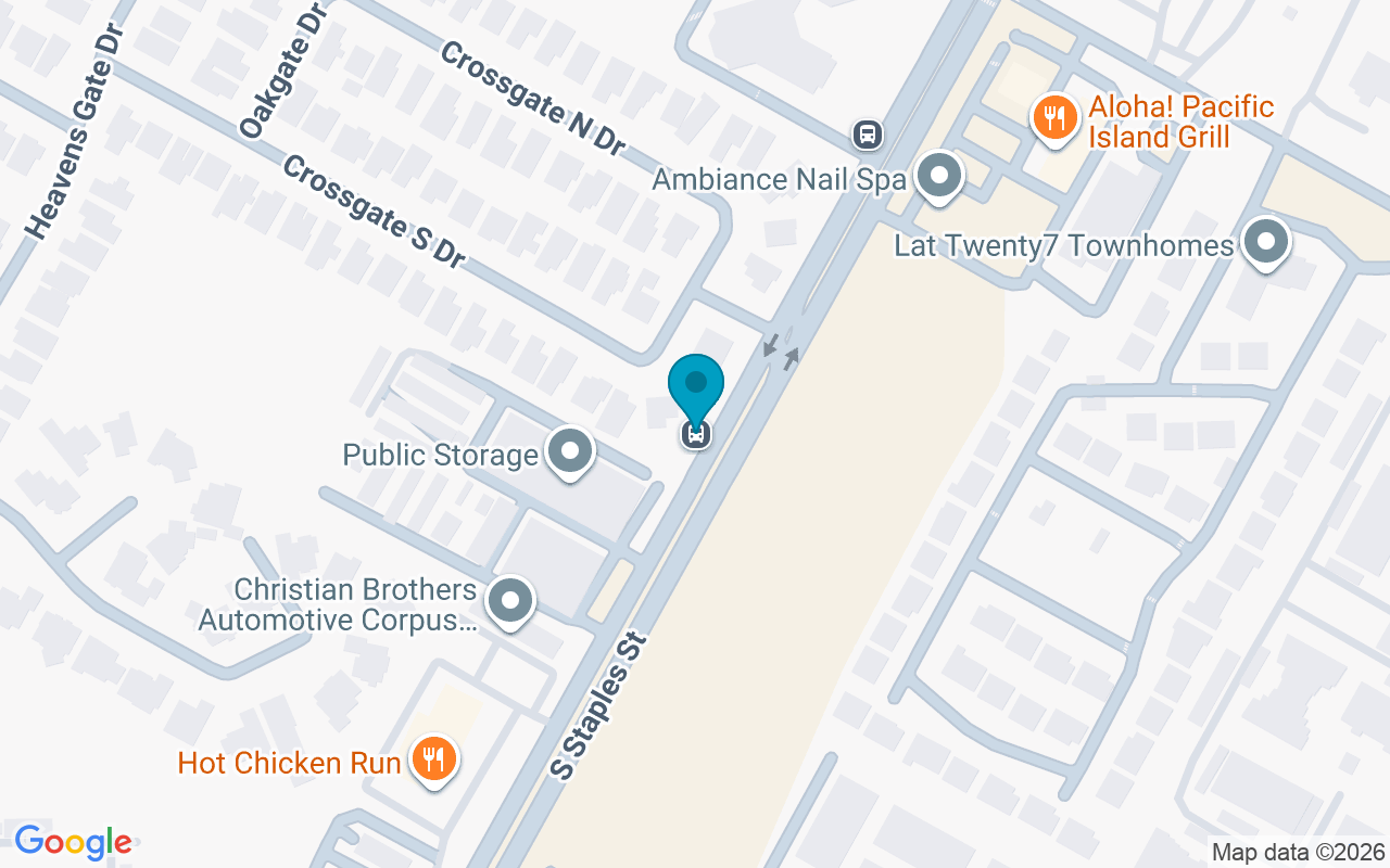 Map showing the location of Staples @ Gateway