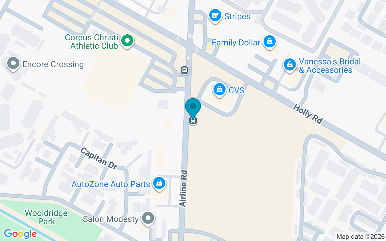 Map showing the location of Airline @ Holly