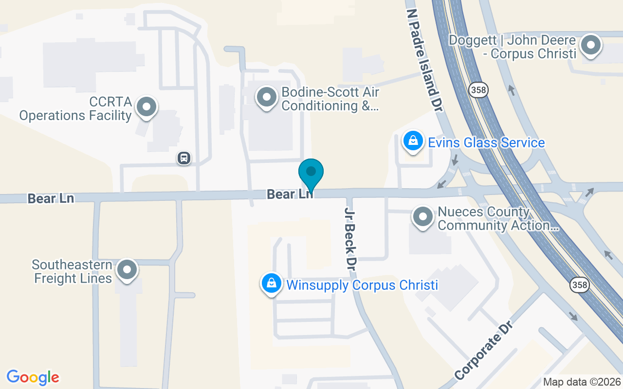 Map showing the location of B-line