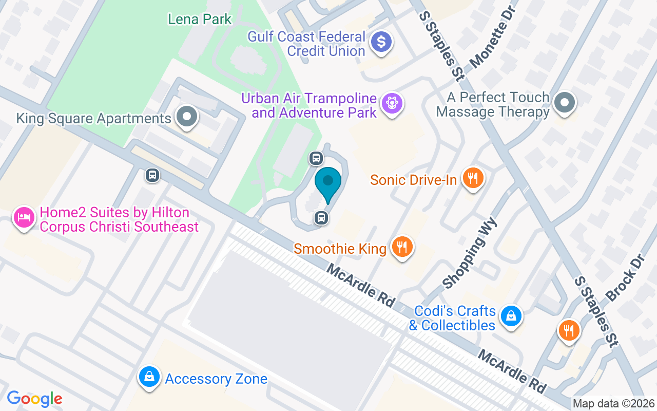 Map showing the location of Southside Station Bay H