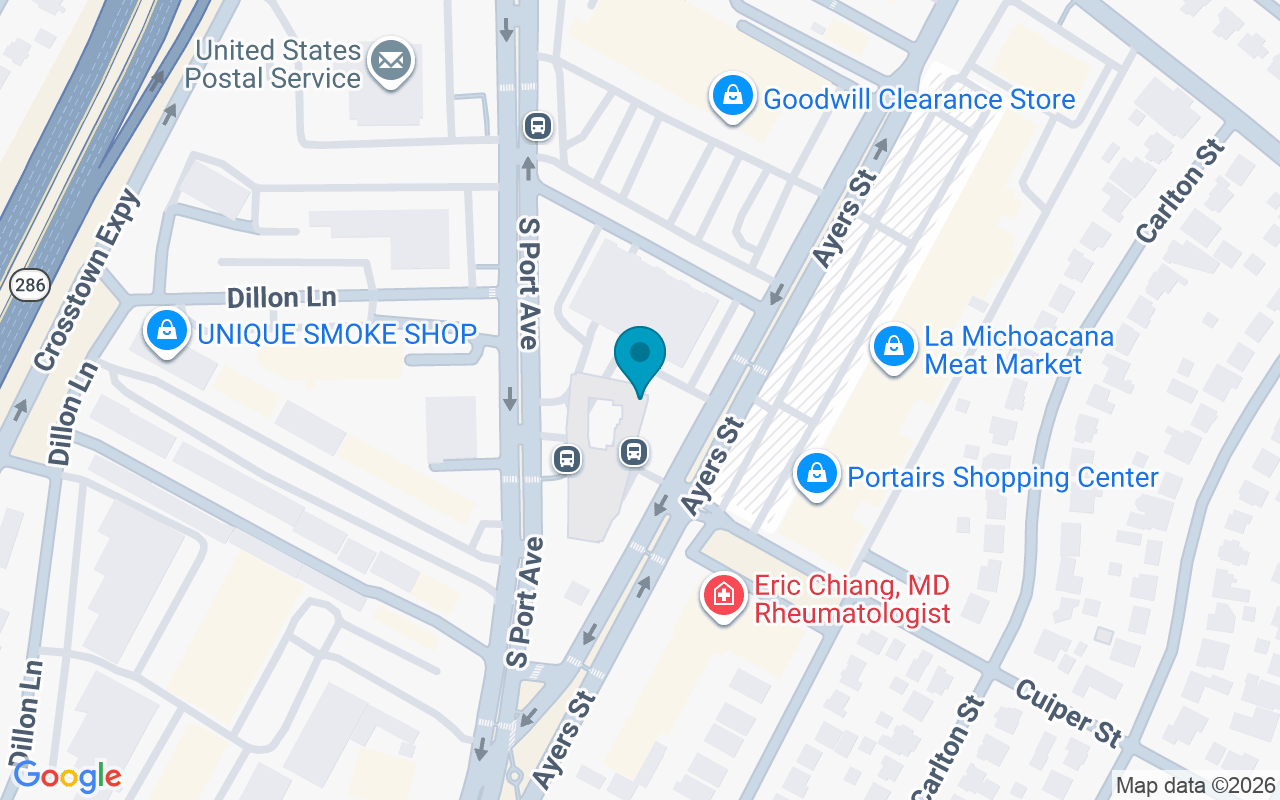 Map showing the location of Port Ayers Station Bay F