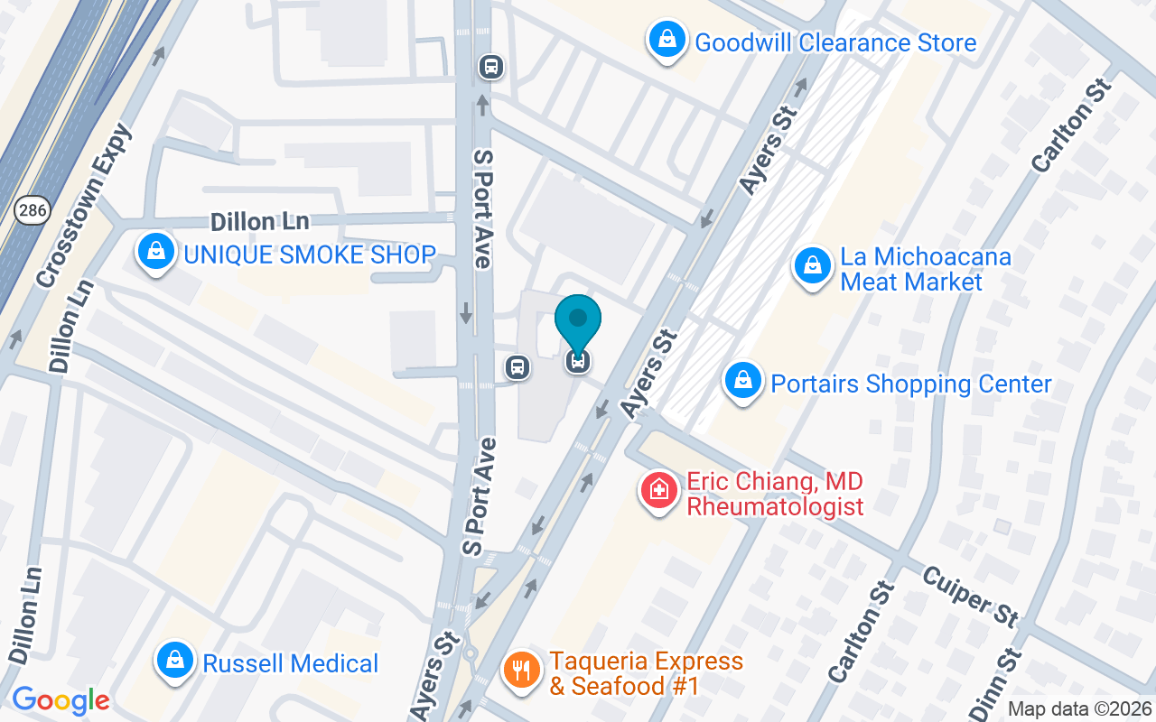 Map showing the location of Port Ayers Station Bay H