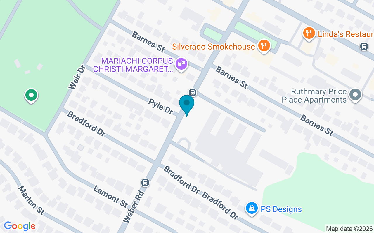 Map showing the location of Weber @ Southside