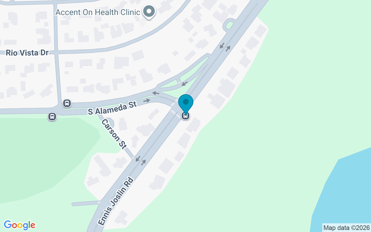 Map showing the location of Ennis Joslin @ Carson